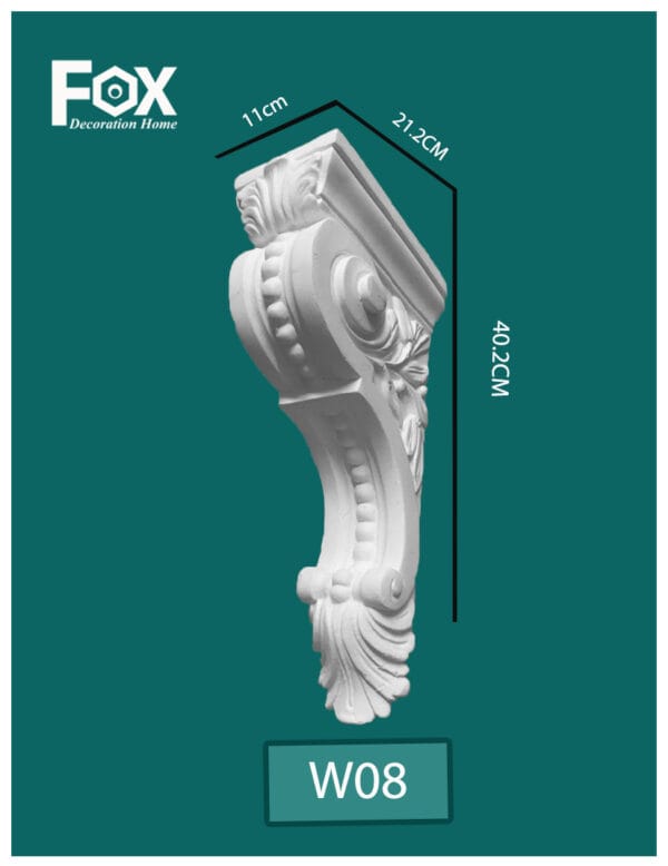 كابولي فيوتك مزخرف بأحدث التصاميم الفاخرة، يضيف جمال وأناقة للمساحات، سهل التركيب ومتين بجودة تدوم طويلاً.