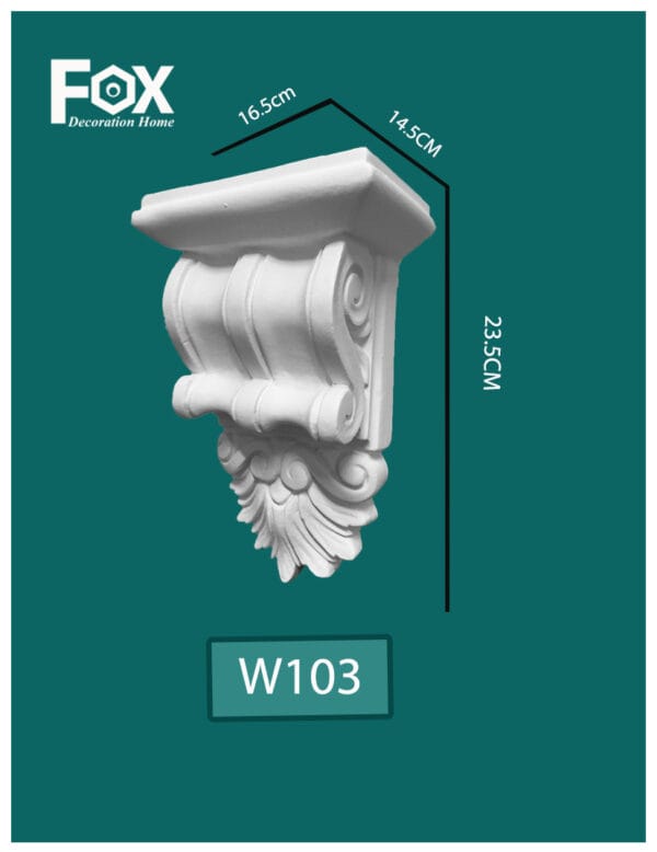 كابولي فيوتك مزخرف بأحدث التصاميم الفاخرة، يضيف جمال وأناقة للمساحات، سهل التركيب ومتين بجودة تدوم طويلاً.