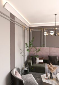 كرانيش-فيوتك-بيت-النور-(ليد-اضاءه مخفية)-(Led03) fox group