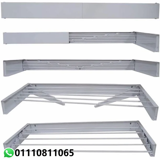 منشر سحري خفي 1 متر مفتوح 6 أحبال ألومنيوم