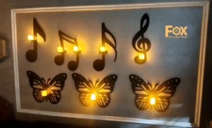 تركيب ديكور حائط مضيء LED بسهولة من Fox Group